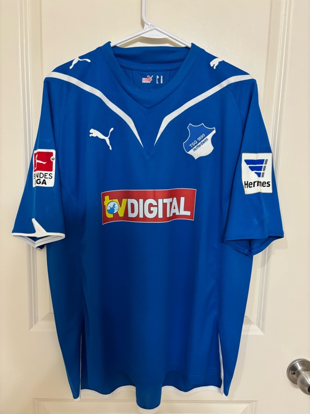Puma TSG 1899 Hoffenheim 2010/11 Roberto Firmino Home Soccer Jersey Size XL